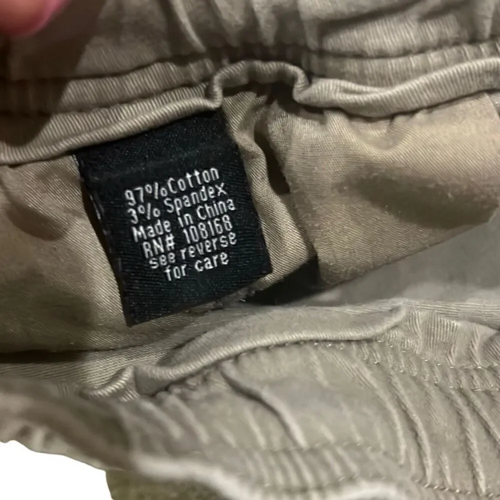 RSQ Men’s Small Khaki Casual Jogger Pants